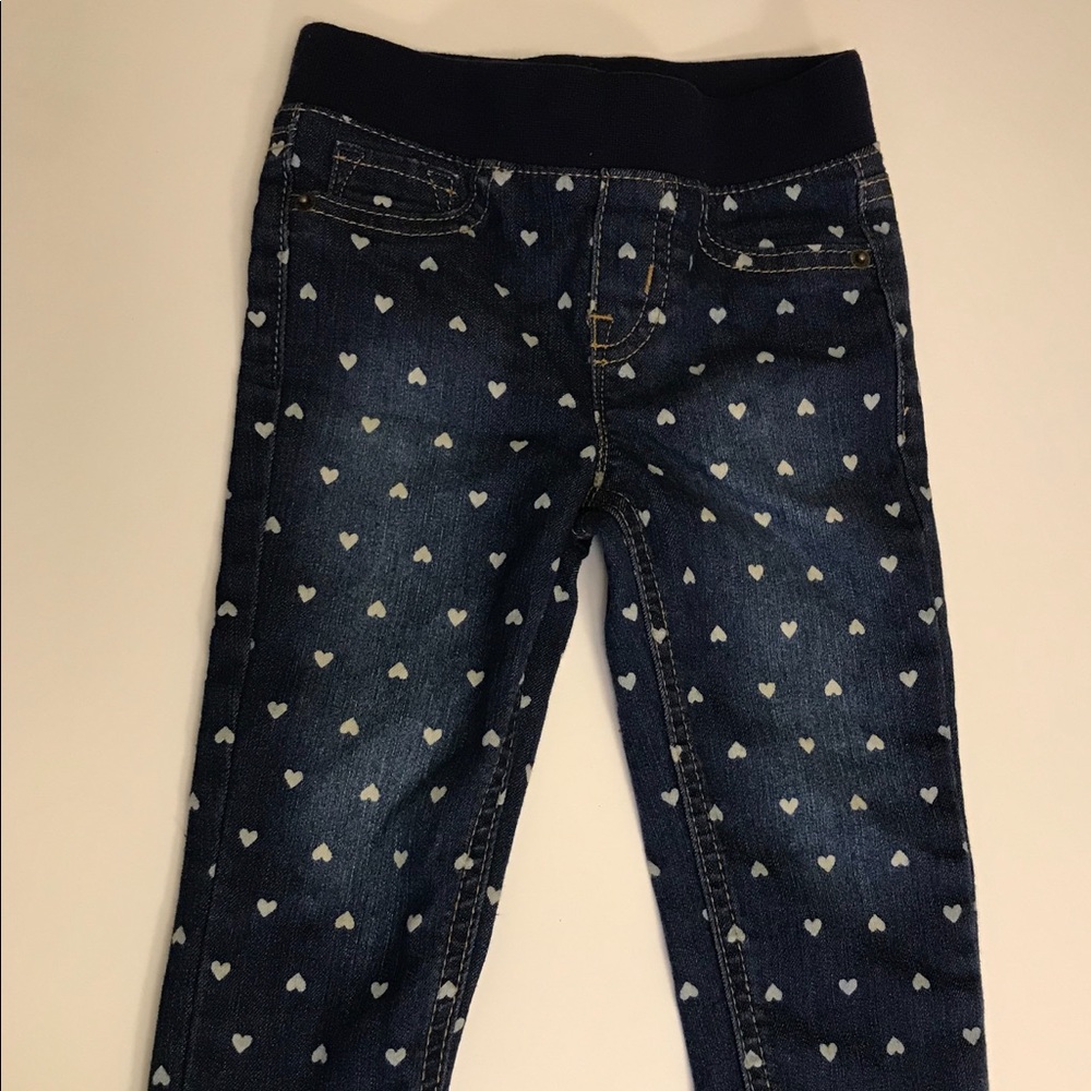 Cat & jack Hearts jegging 2T